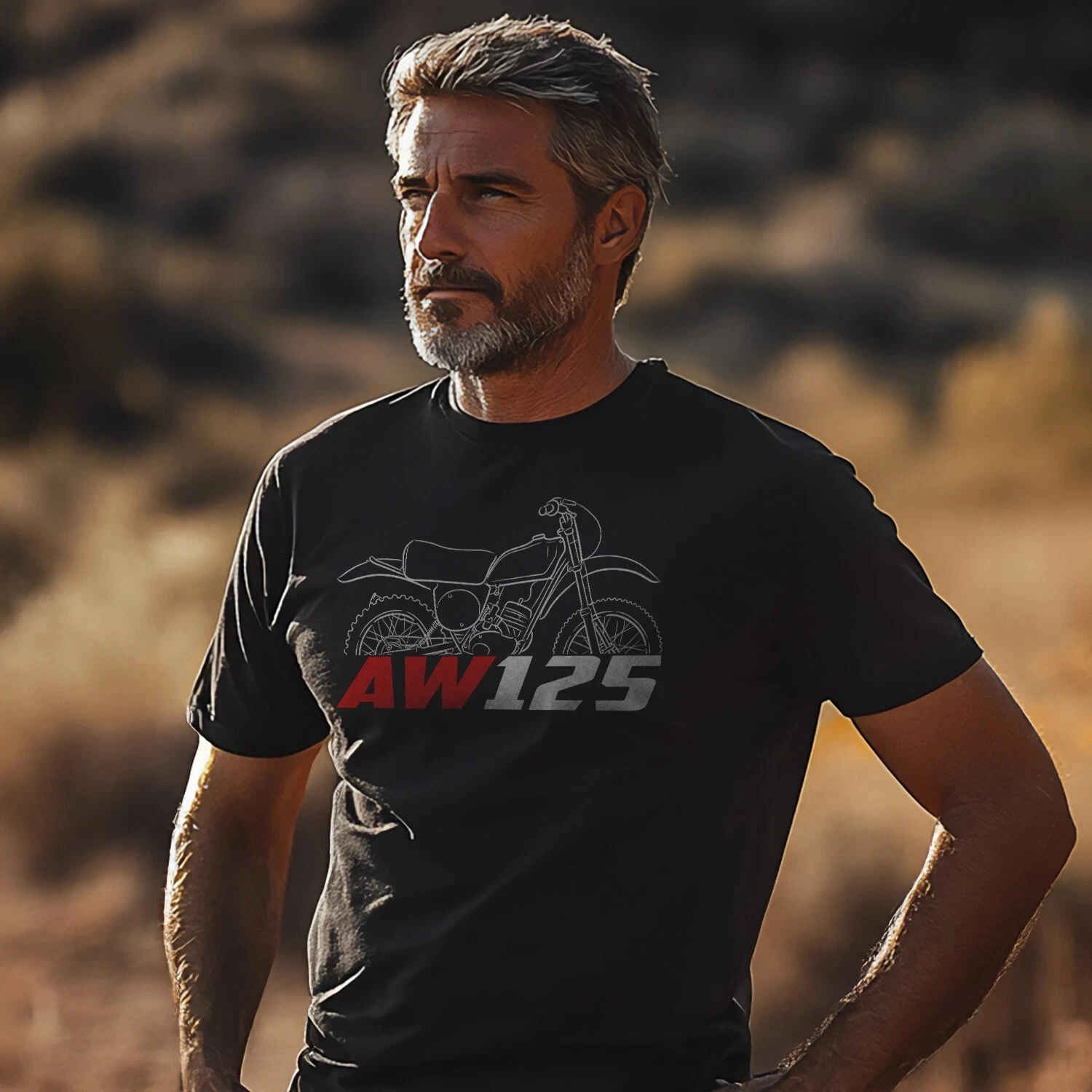 

2025 Summer Cotton Round Neck Short Sleeves for Men Women For Maico AW125/250 1976-1977 fans - Motorcycle T-Shirt