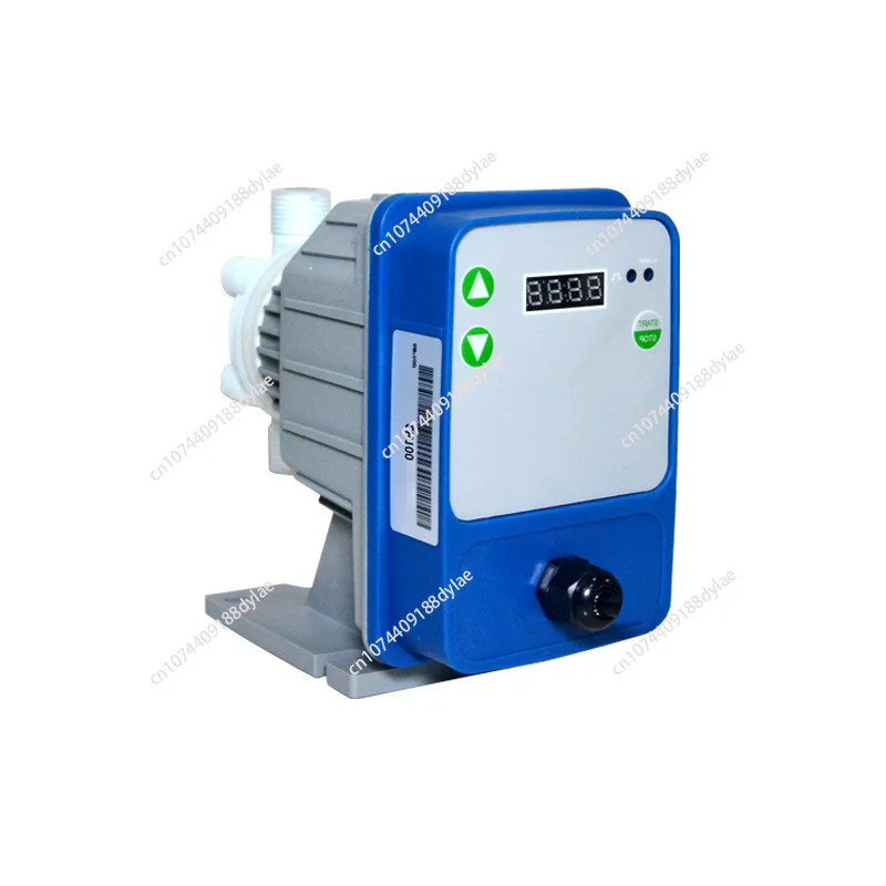 

Electromagnetic diaphragm dosing flow adjustable acid and alkali resistant automatic dosing device