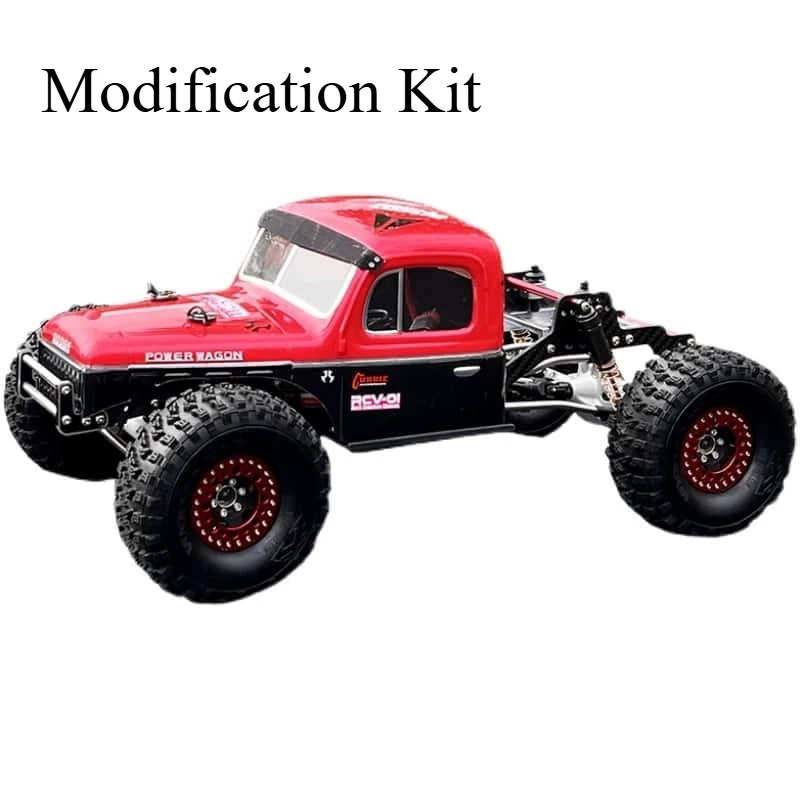 PTISM LCG-modelo de Control remoto, Kit de modificación de marco de coche, vehículo todoterreno de escalada de perfil bajo SCX10 VS410