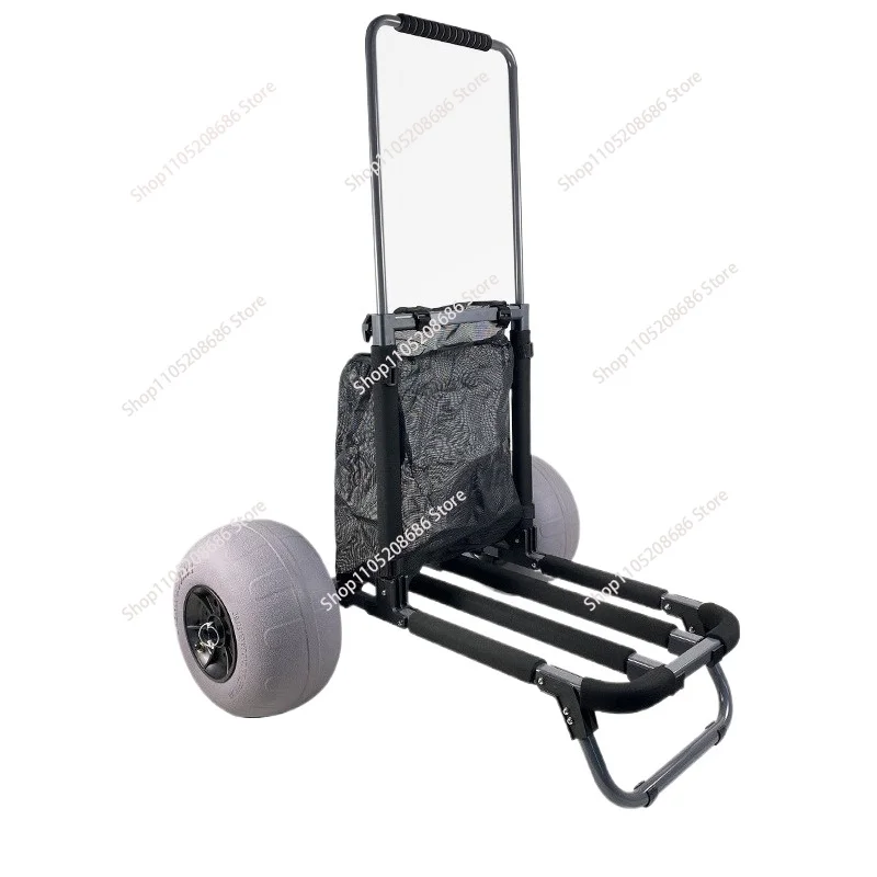 Fishing trailer, beach luggage trolley, foldable Y30009
