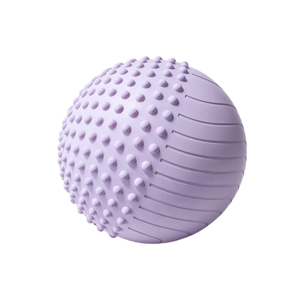 25cm Pilates Exercise Ball Inflatable Thickened Ergonomic Yoga Ball Anti-Burst Slip Resistant Fitness Pilates Ball