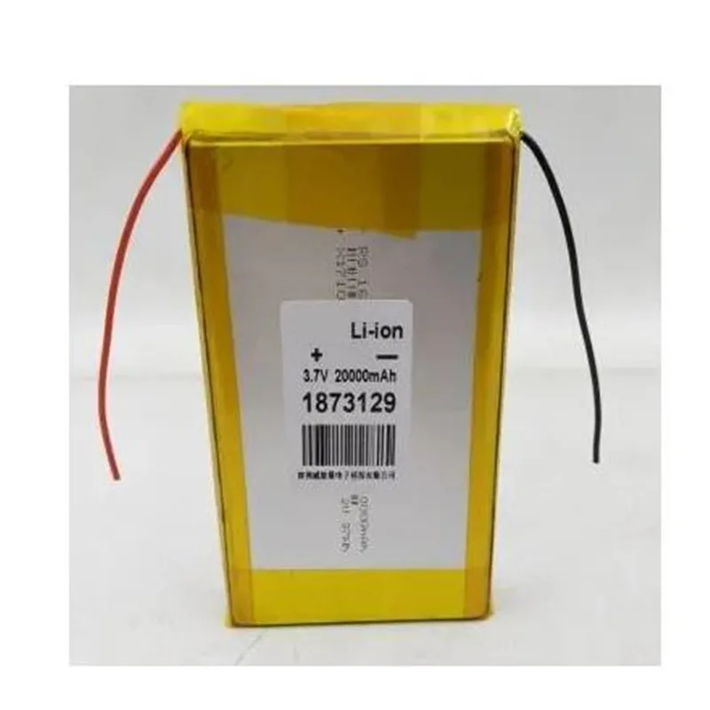 

3.7V 20000Mah 1873129 Polymer Lithium Ion Li-ion Li-po Rechargeable Battery For Power Bank