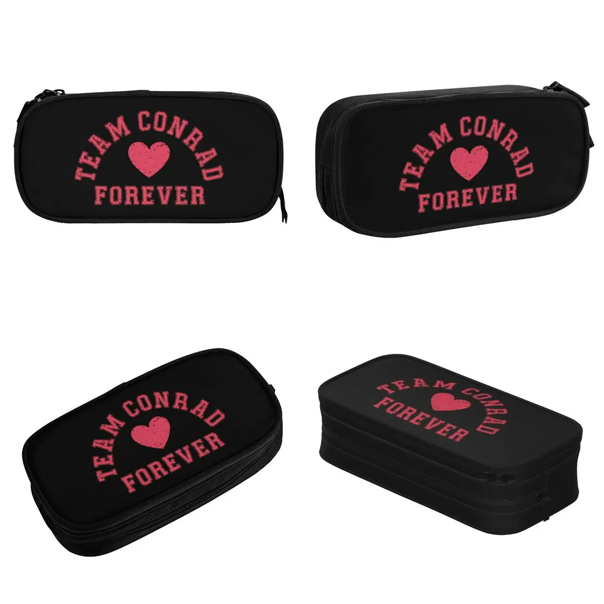 تيم كونراد للأبد الصيف تحولت مقلمة جميلة مقلمة قلم رصاص حقيبة تخزين كبيرة مكتب سستة القرطاسية #3