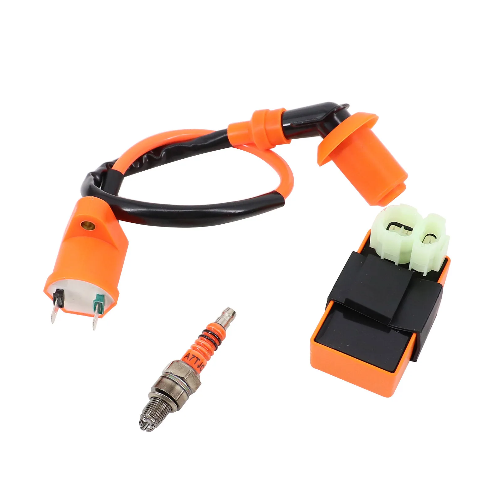 

CDI High-voltage Ignition Coil for 50-150CC Off-road Motorcycle ATV Beach Bike GY6 Modification Accessories