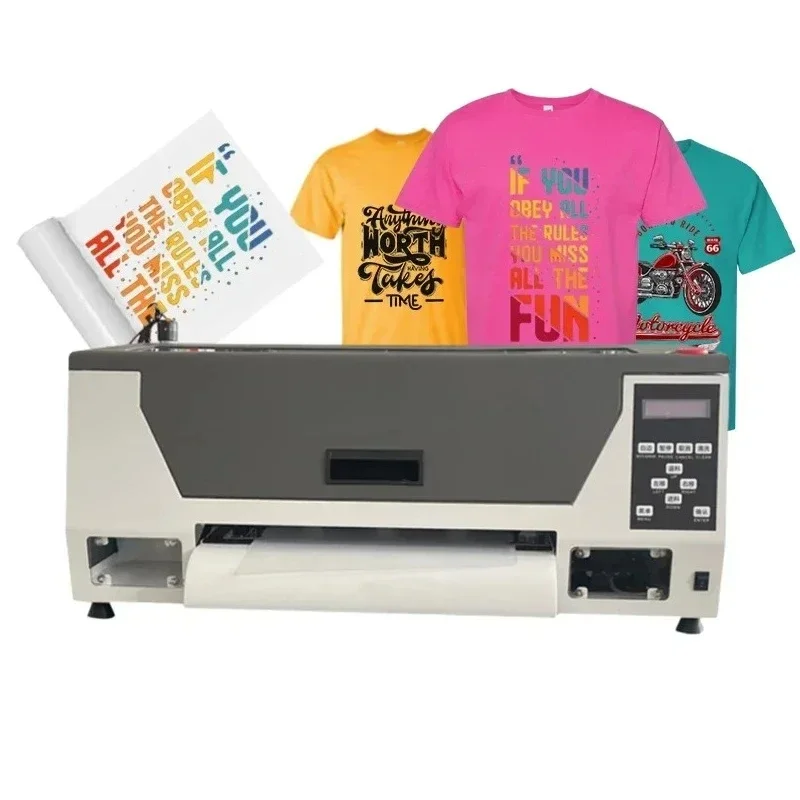 A3+ Flatbed Uv Dtf Printer Uv Printing Machine Xp600 Print Head For Small Business