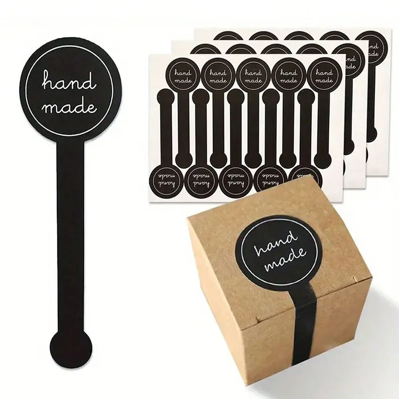 Autocollants personnalisés et Logo personnalisé, autocollants pour boîte cadeau d'anniversaire de mariage, bricolage de vos propres autocollants avec Logo, autocollants personnalisés