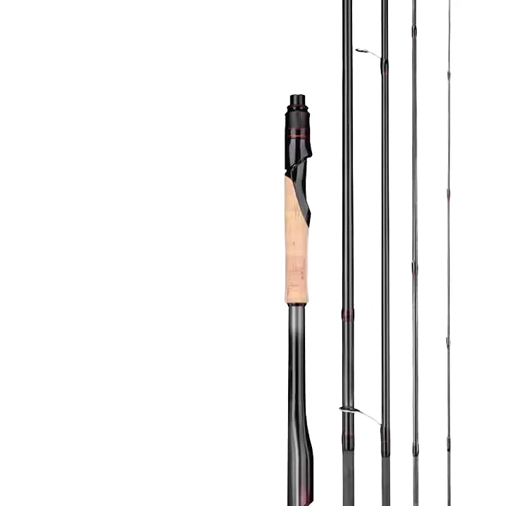 Fishing Rod - Made of High Strength Material, Comfortable Handle, Suitable for Horizontal Fishing Hands