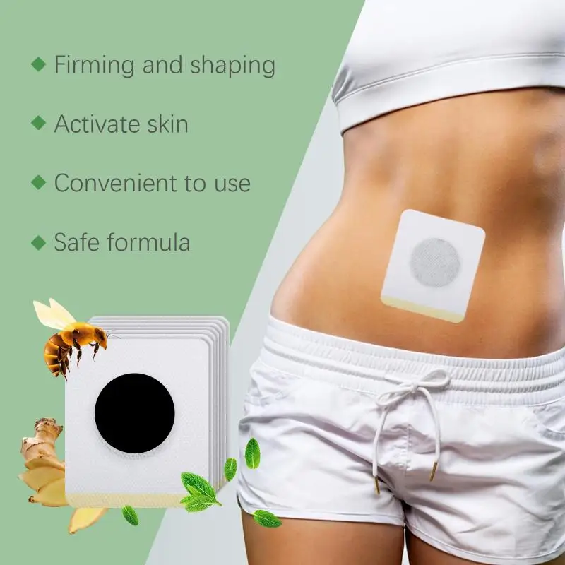 Bee Venom Navel Lymphatic Patch Shaping Slimming Digestive Health Vitality Swelling Reduction Body Care Navel Patch