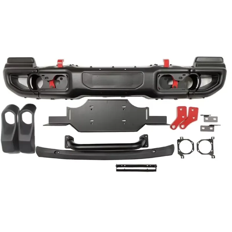 Автомобильный заводской стальной алюминиевый передний бампер с U-образной планкой для Jeep Wrangler JK 2007-2017 Jeep Wrangler JL2018 +