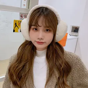 Phụ nữ mùa đông sang trọng dành cho phụ nữ dành cho nữ thời trang màu rắn chắc chắn ngoài trời bảo vệ lạnh Bán hàng bảo vệ chính Airsoft Ear - №2