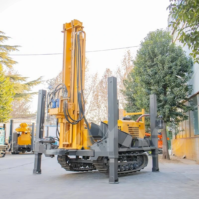 200m Water Well Drilling Rig 260 300 Meter Water Well Drilling Rig Customized Pneumatic Perforated Drill Rig for Water Well