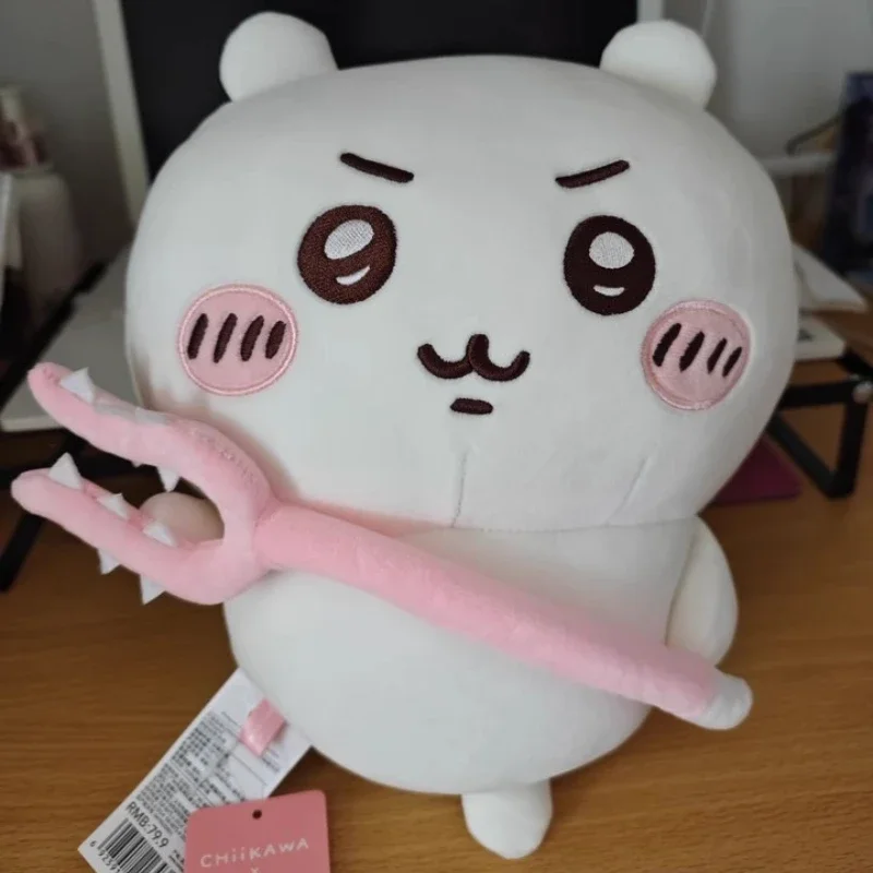 Anime Chiikawa Weapon Style Standing Posture Soft Plush Doll Usagi Hachiware Cartoon Throw Pillow Children Birthday Gifts Toy - Image 5