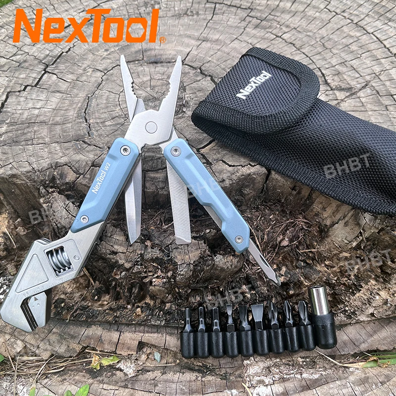 

NexTool Light Wrench W2 Multi Tool Folding Pliers Multi-functional Spanner Screwdriver EDC Maintenance Tool Home Repair Tool