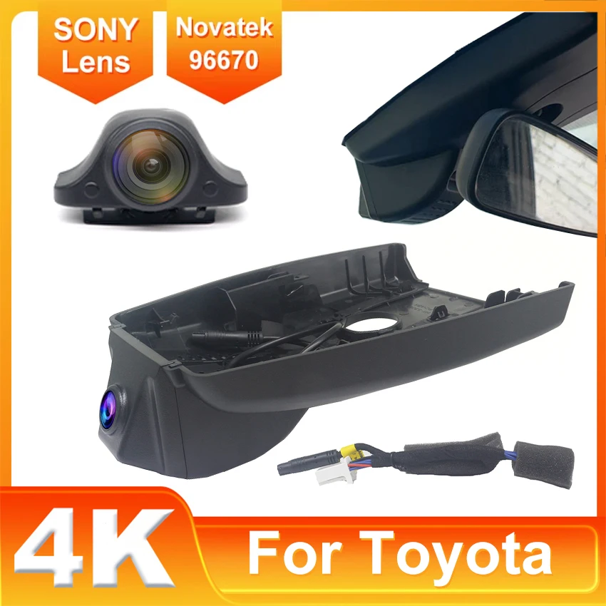 For Toyota C-HR CHR 2017-2020 Front and Rear Dash Cam for Car Camera Recorder Dashcam WIFI Car Dvr Recording Devices Accessories
