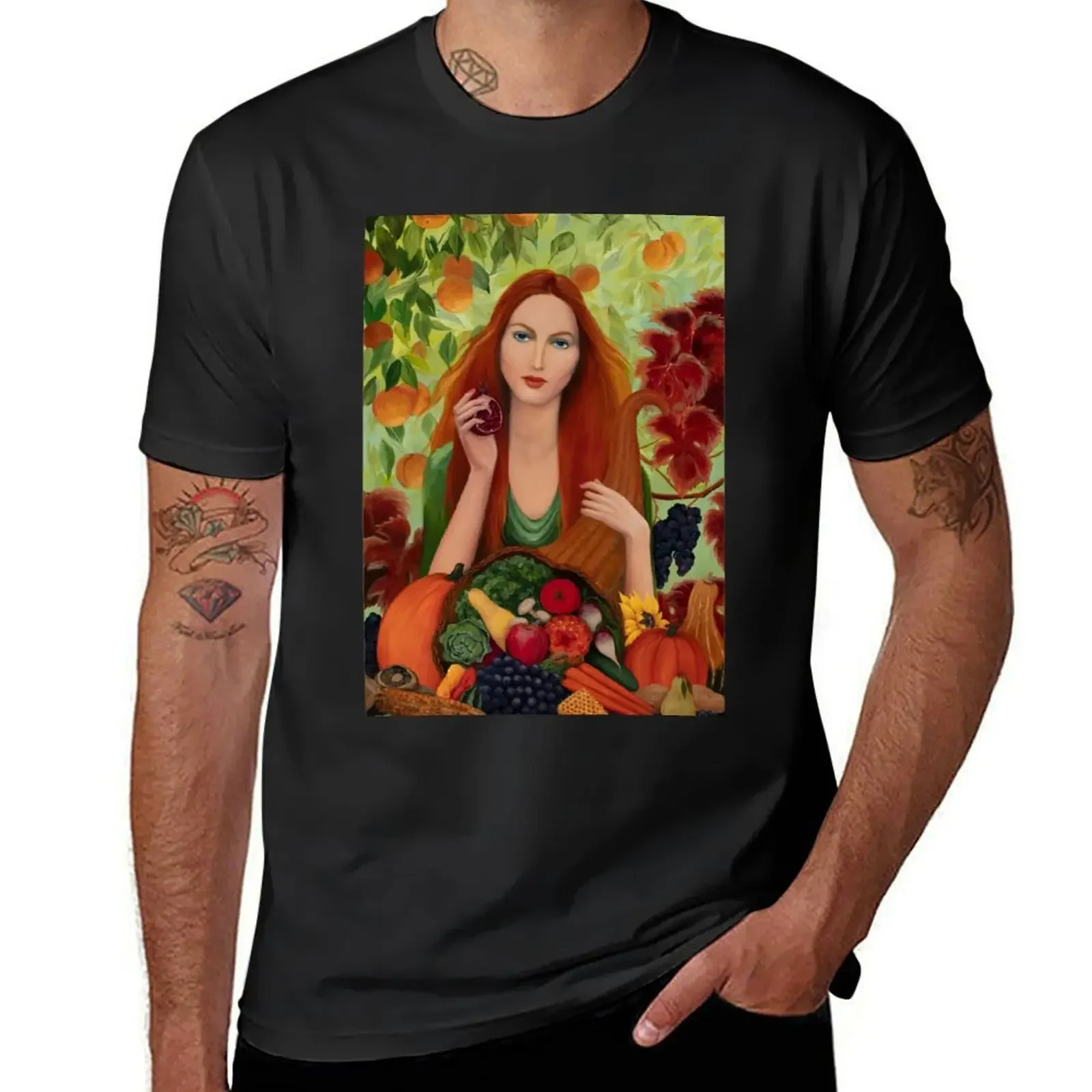 Mabon / Autumnal Equinox / Harvest Celebration - September 21 – 29 T-Shirt baggy shirts vintage clothes designer t shirt men