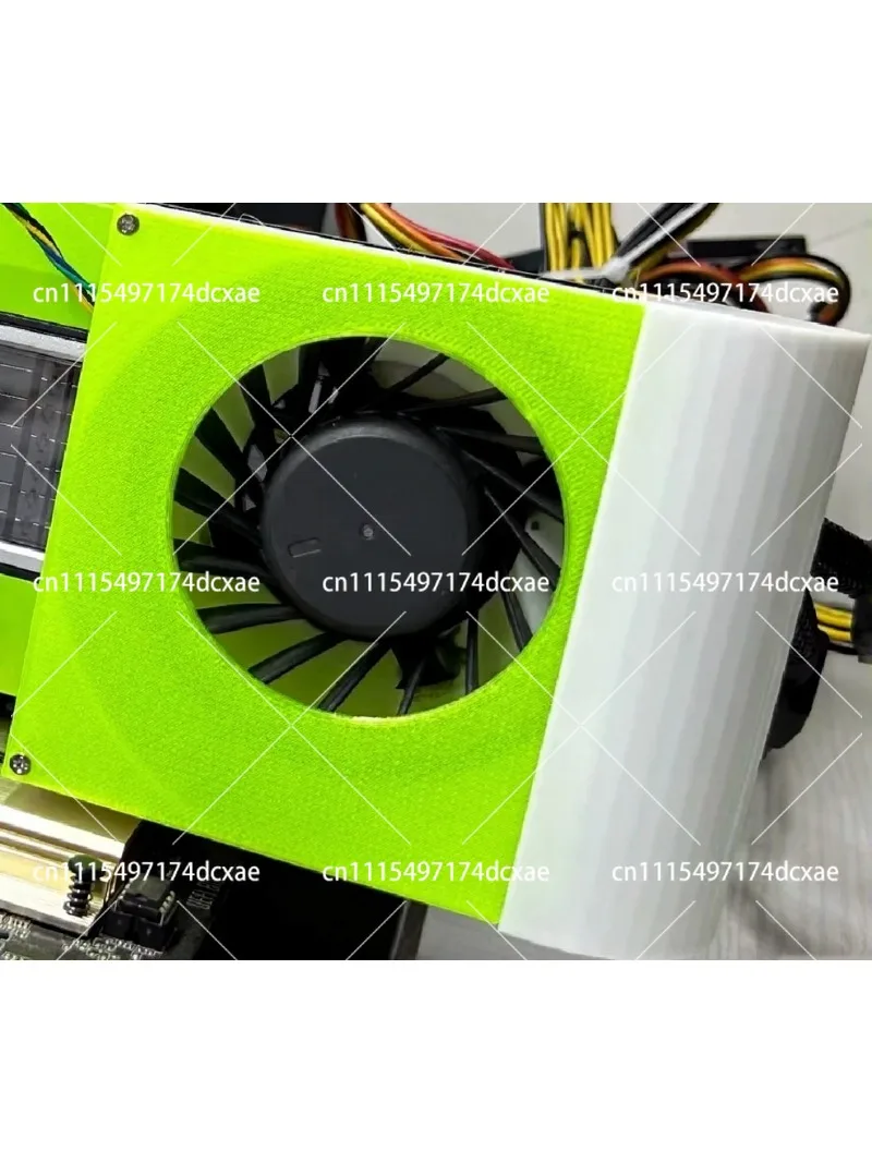 GPU Cooling Fan Replacement for P100 P40 M40 K80 V100 Heatsink Radiator Active Cooling Kit