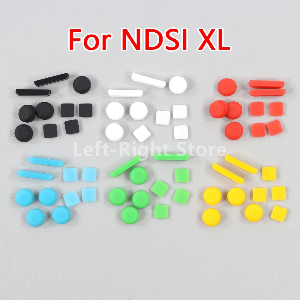 100 مجموعات استبدال ل NDSi XL العلوي شاشة LCD مسامير غطاء المطاط التوصيل ل DSIXL LL وحدة التحكم المسمار قواعد مطاطية غطاء