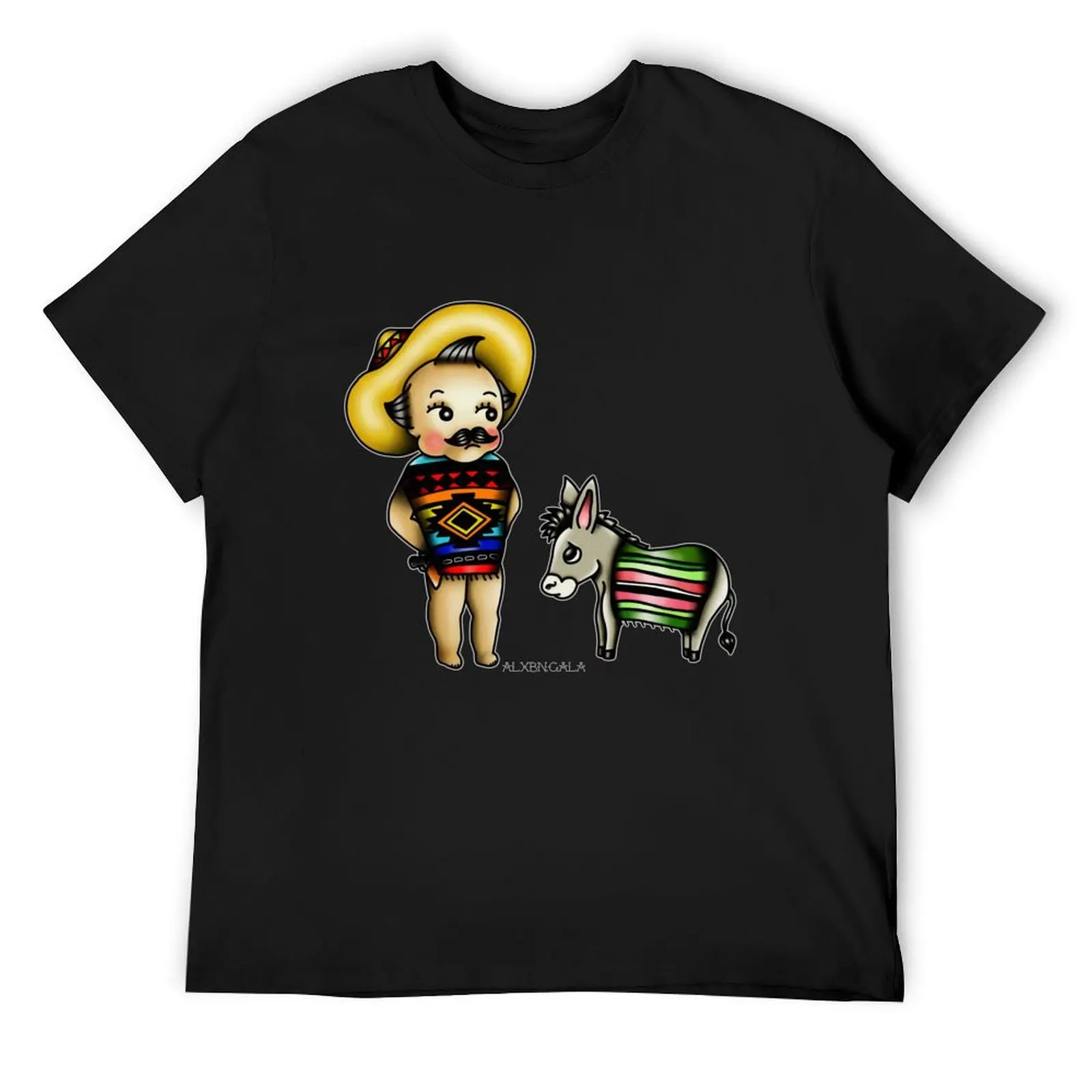 

Mexican Kewpie T-Shirt oversized graphic tee plain graphic tee shirt customs black t-shirts for men