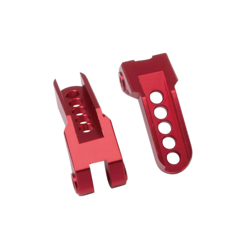 1:10 Traxxas TRX4 Aluminum Front & Rear Shock Mount,Multi-hole Adjustable Shock Bracket Kit,Lift Chassis Improve Climbing Angle