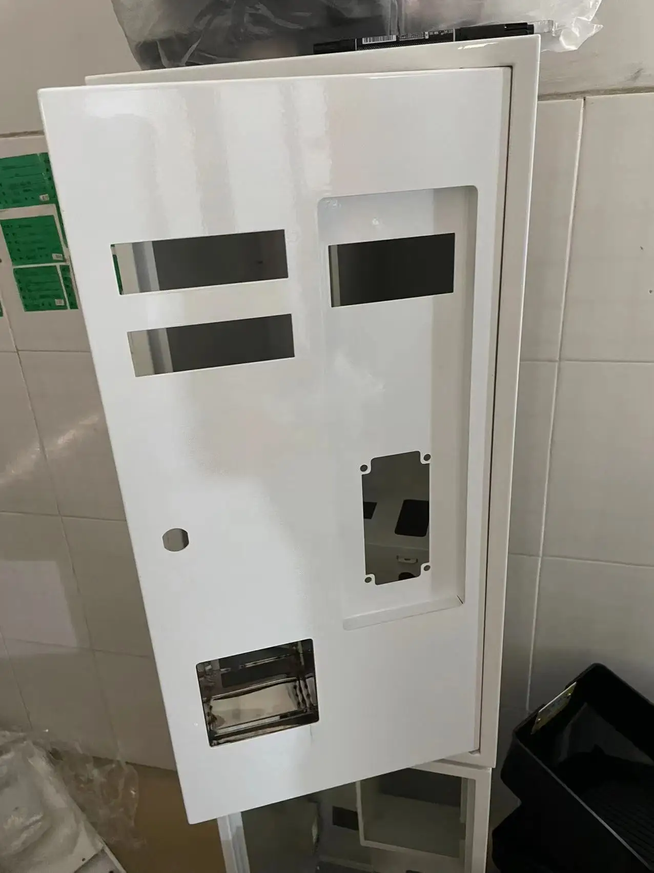 coin  and bill operated card dispenser vending machine