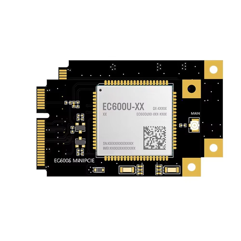 Модуль Quectel EC600U-EU LTE Cat1 MINI PCIE 4G с поддержкой LTE-FDD B1/B3/B5/B7/B8/B20/B28, LTE-TDD B38 B40 B41, GSM B3/B8