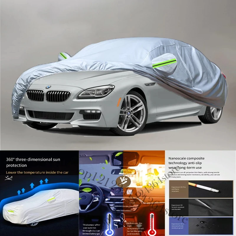 

For BMW 640 Grancoupe Car cover Exterior Car Cover Outdoor Protection Full Car Covers Waterproof