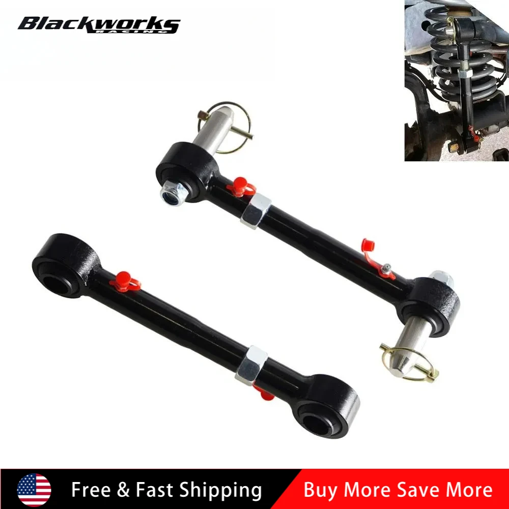 

2.5-6" Lifts Front Sway Bar Links Disconnects for Jeep Wrangler JK JKS 2/4 Doors 2007-2018 Adjustable Car Parts PRC-1010A