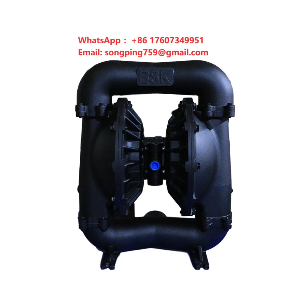 3 Inch Aluminum Marine Diaphragm Pump for Bilge Water/Ballast Transfer Saltwater-Resistant Anti-Fouling Low Pressure Pneumatic