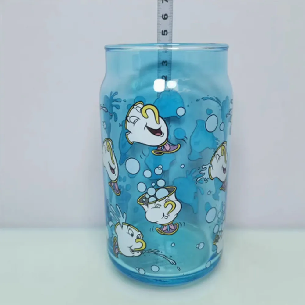 Disney Piękna i Bestia Kubek Figurka akcji Zabawki Pani Potts Chipsy Kubek do picia Kawy Wystrój domu Model Prezenty dla dzieci