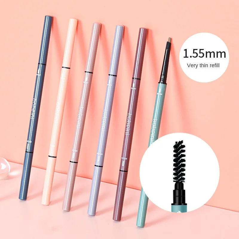 Crayon Eyeblogueur Double Tête Imperméable, Longue Durée, Résistant à la Sueur, Naturel, Noir, Marron, Ultra Fin, Maquillage des Yeux, Cosmétique