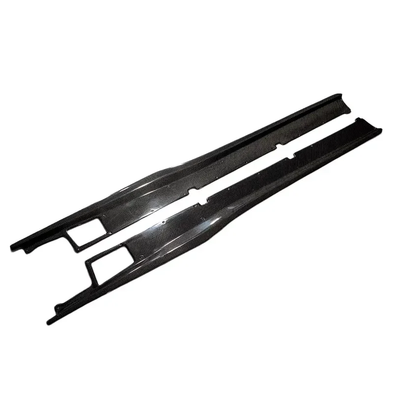 DMC Style Carbon Fiber Side Skirts for Use Under the 2011-2015 Lamborghini Aventado LP700-4 Body Kit