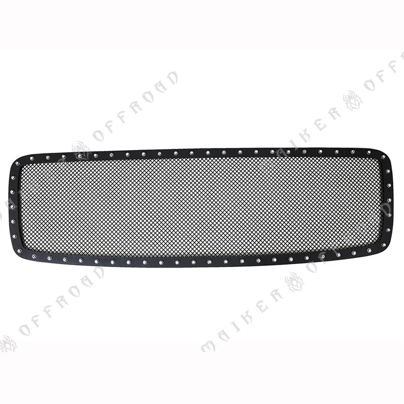 

2002 - 2005 Black Front Wire Mesh pickup Grills For Dodge Ram 1500 2500 3500 grill accessories