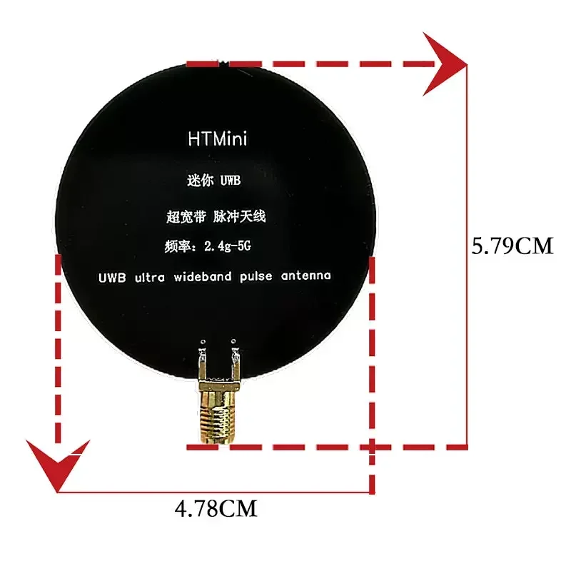 Nanovna SA6 Spectrum Analyzer 6GHz RF Handheld Frequency HTMini Log Periodic Antenna EMI Test Provide PC Software Portable