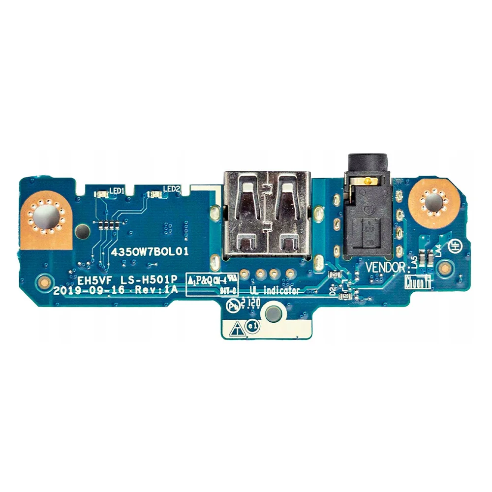 Imagem -02 - Original Placa Pequena Áudio para Acer Usb An71551 435ow7bol01 Ls-h501p