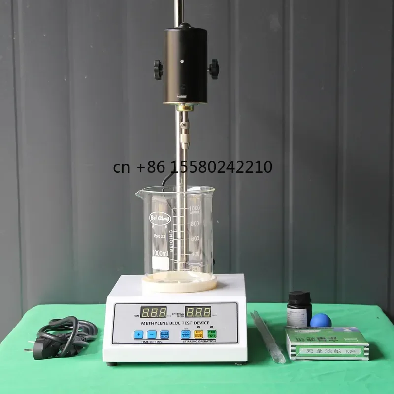 Efficient Soil Clay Content Tester with Methylene Blue Method for Accurate Measurement and Analysis in Laboratory Settings