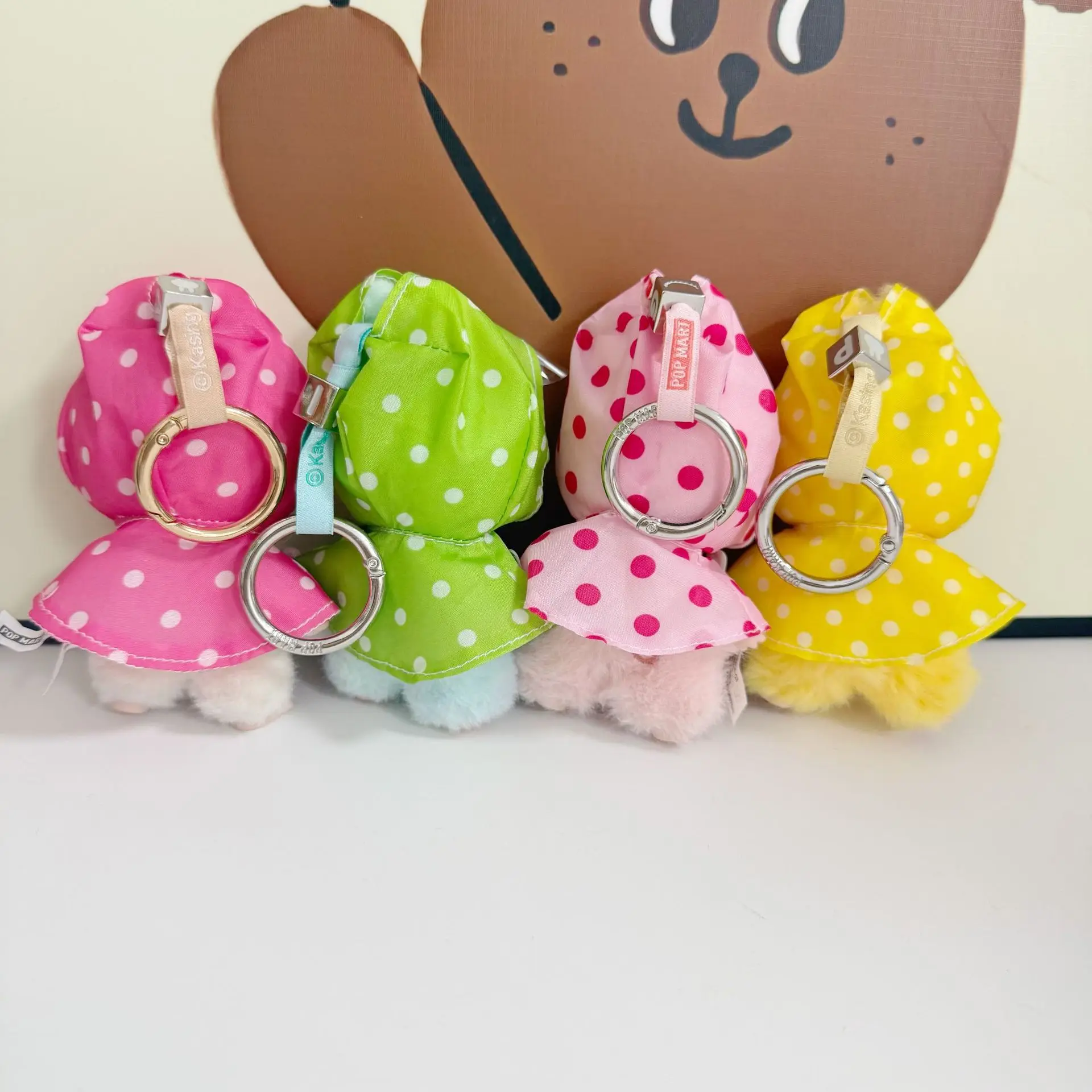 10 سنتيمتر معطف واق من المطر لطيف صغير مناسبة ل Labubu 4.0 دبوس لسلسلة الحب ملابس دمى مجموعة اكسسوارات أحذية المطر اللعب لا دمى #3