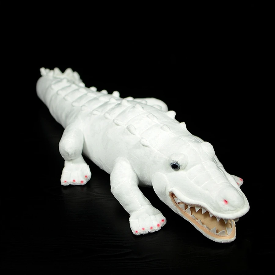 

Crocodile High Fidelity Anime Cute Plushie Albino Alligator Plush Toys Lifelike Animals Simulation Stuffed Doll Kawai Toy Gifts