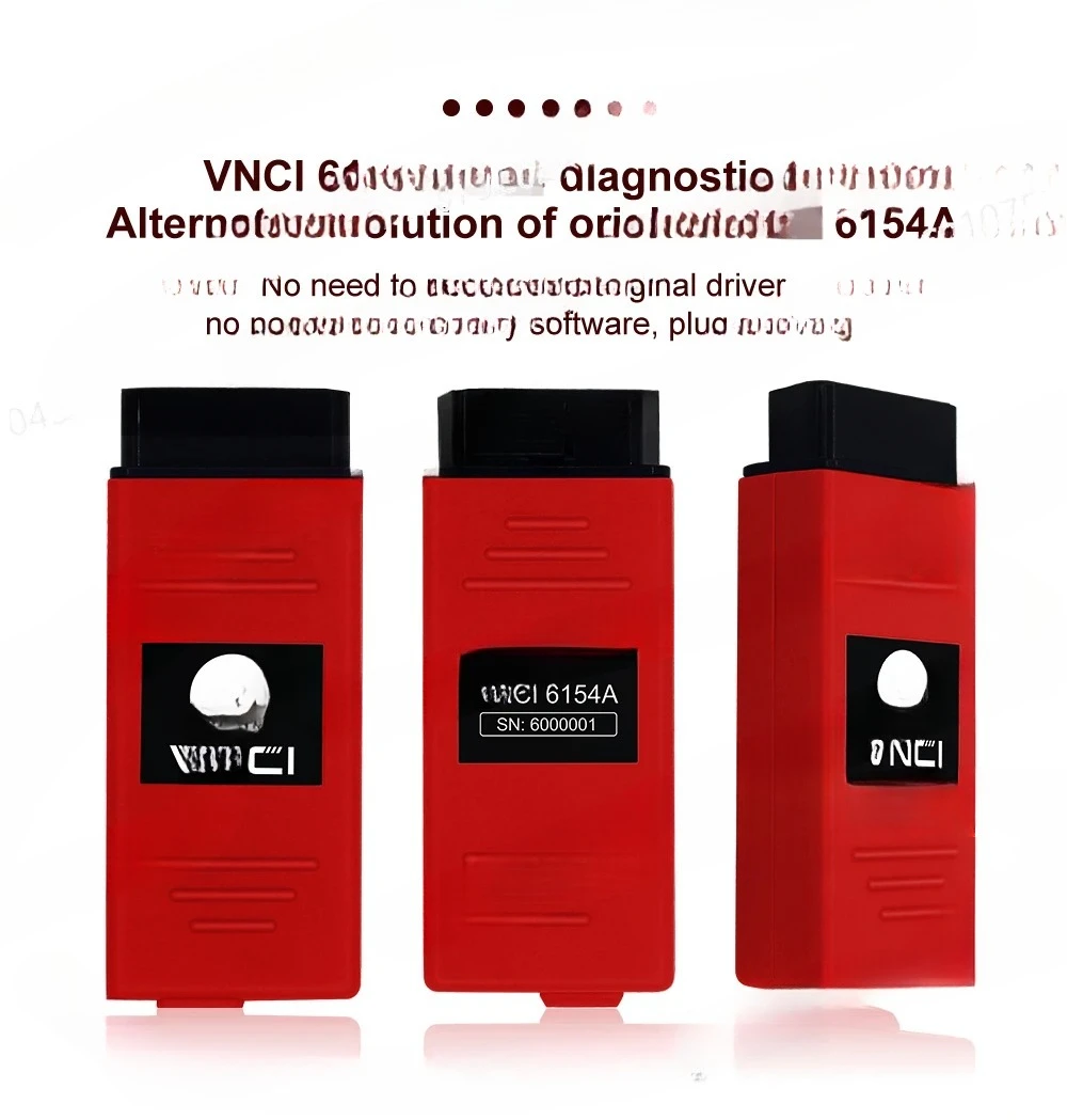 6154A VNCI6154A Support latest version ODIS Software And CAN FD DoIP Protocol Original Drive Better Than SVCI 6154