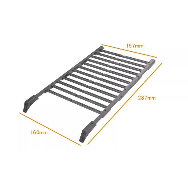1pcs 3D Printing Simulated Platform Luggage Rack for 1/8 RC Crawler Car MJX H8P Accessories