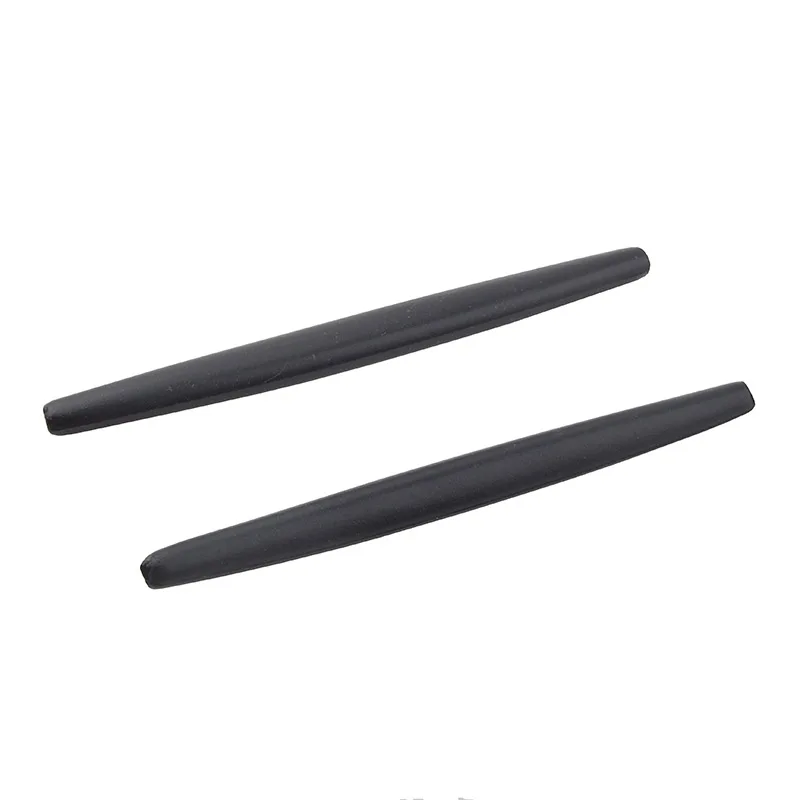 10pairs(20pieces) Black Metal Eyeglasses temple tip glasses rubber tip 62mm length TPR062