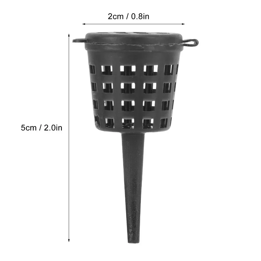 (100 pieces/bag) Fertilizer basket with lid Portable root fertilizer box Waterweed fertilizer basket Portable fertilizers basket