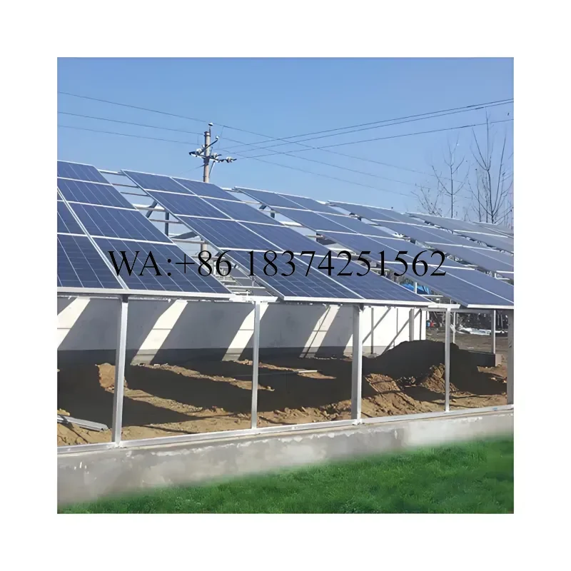 Wmwmnu Solar Power Generating Greenhouse with Side Ventilation Windows for Efficient Plant Growth and Energy Saving