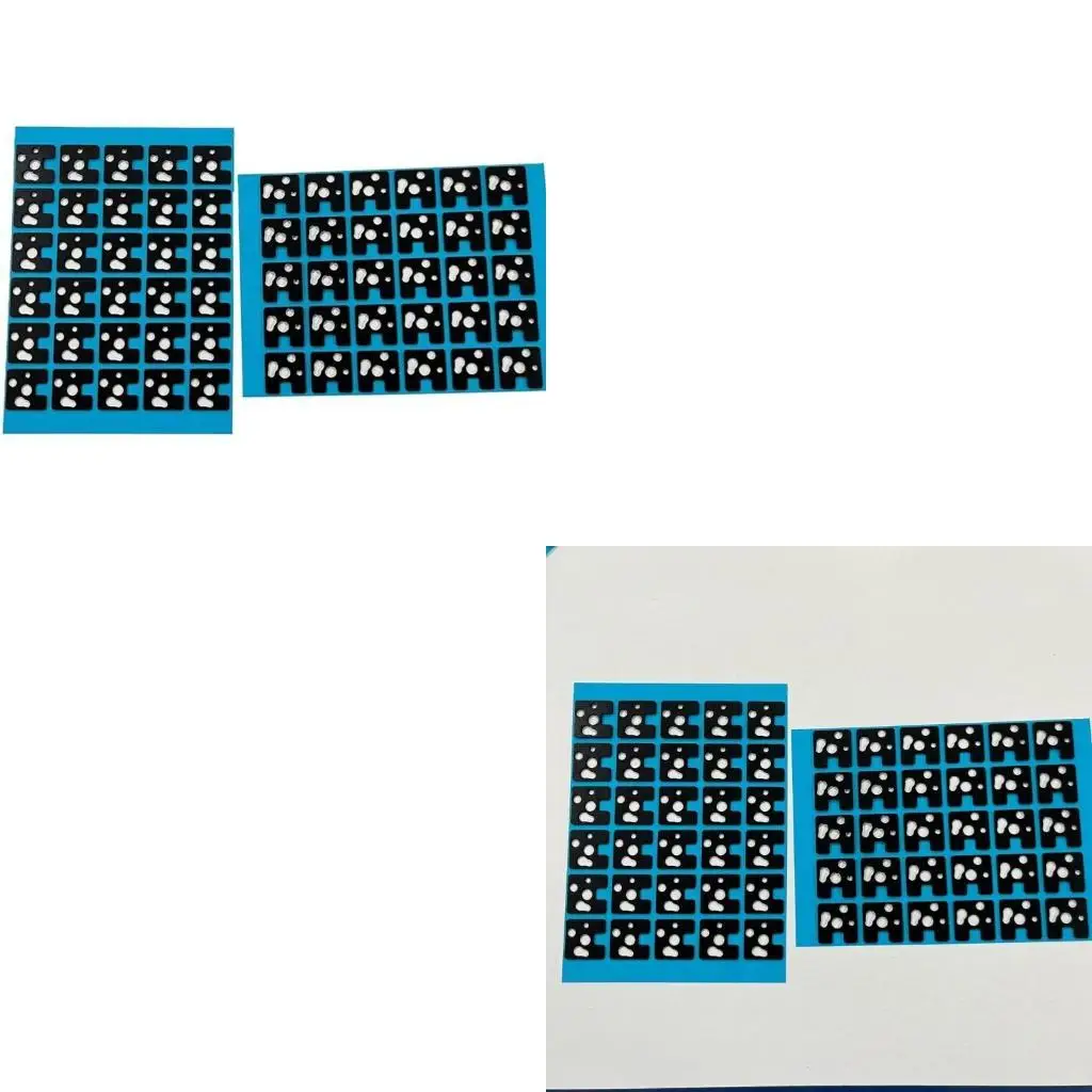 

652F 120Pcs Mechanical Keyboards Switches Sticker Shafts Underpad Single Switches PEs Material Shafts Pad