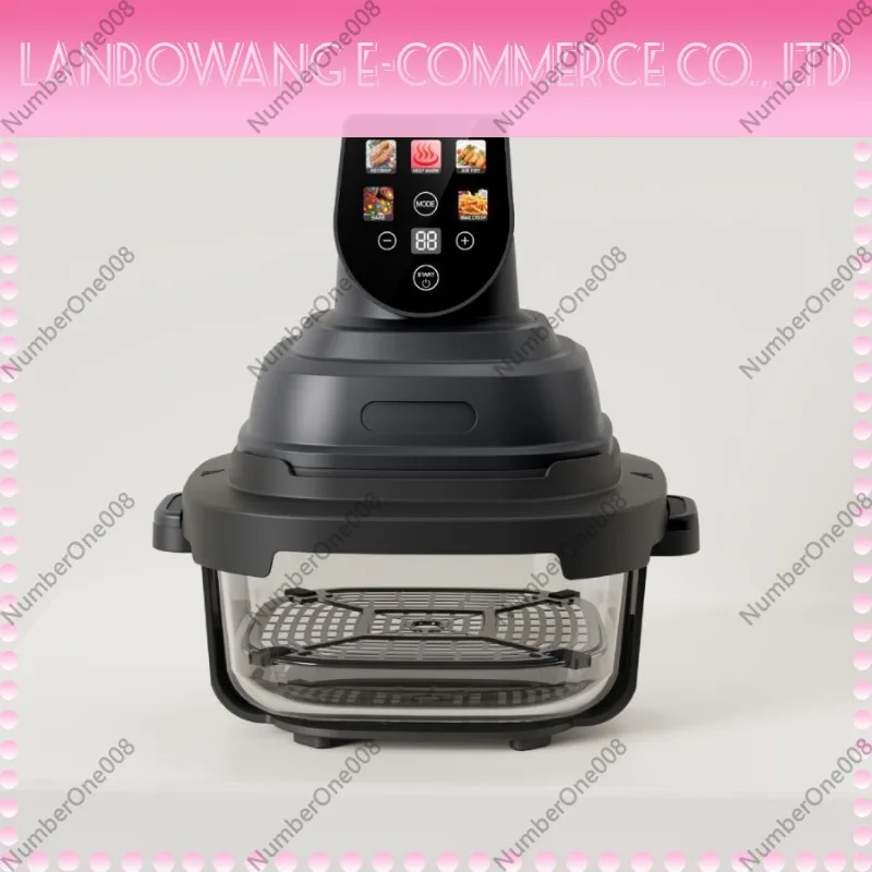 

Multifunction New Design Digital Dehydration Grill Roast Home Appliance Electric Rolling Smart Air Fryer with Touch Screen