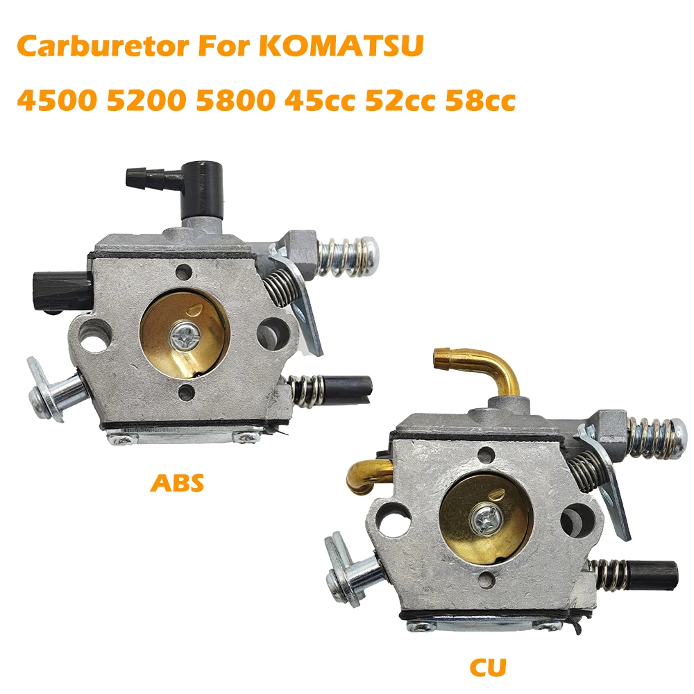 Общий сменный карбюратор для KOMATSU 4500 5200 5800 45cc 52cc 58cc кусторез карбюратор запасные части для бензопилы