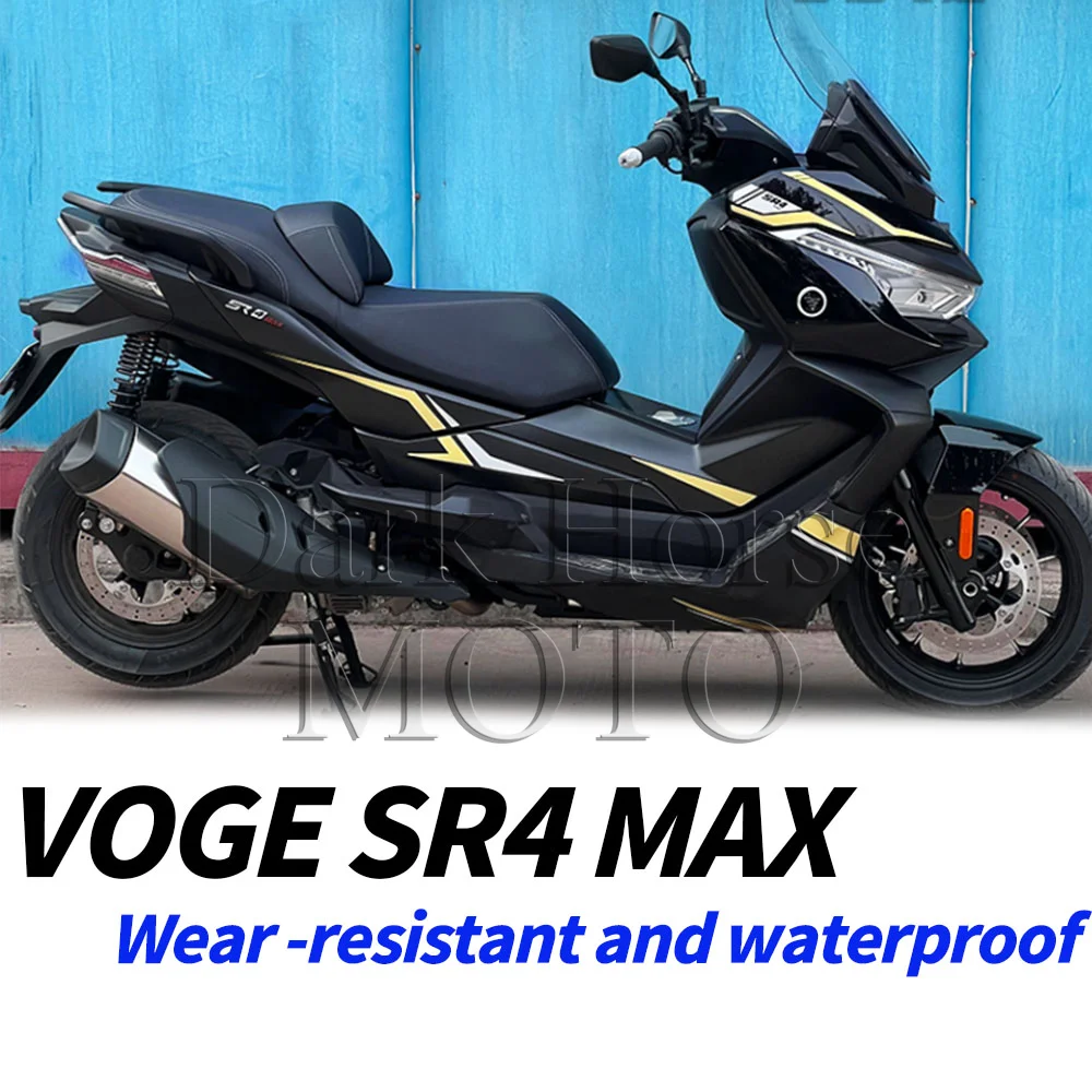 

For VOGE SR4MAX SR4 MAX Motorcycle Sports Pedal Modified Decals Full Car Stickers Body Stickers Decorative Decals