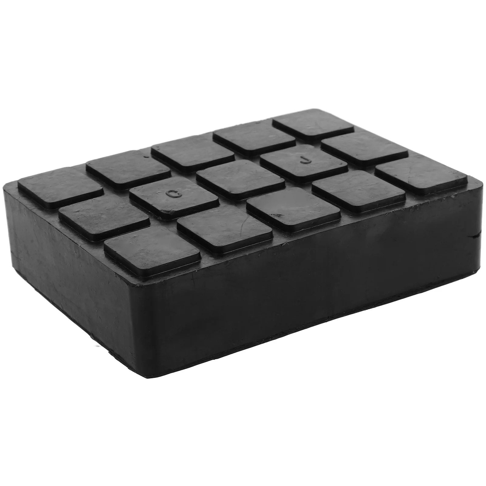 

Rubber Block Car Jack Pad Floor Jack Lift Thickened Elevated Adapter Auto Maintenance Black Automotive Stand Pads