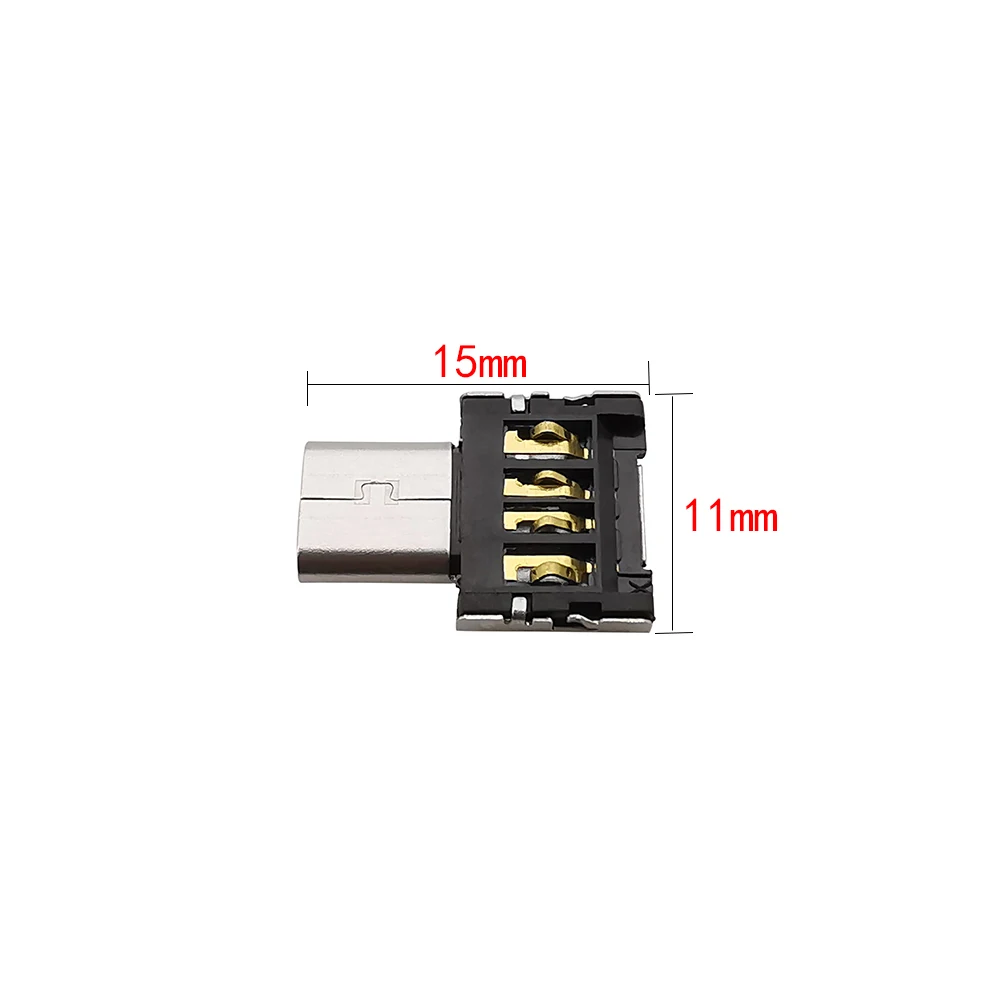 1/5 sztuk OTG Micro rodzaj USB C męski Adapter do USB żeńskie konwertera złącza danych dla telefon z systemem Android myszy Flash Drive Keyboar — zdjęcie 5