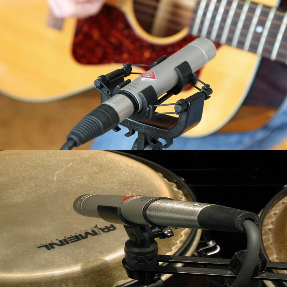 KM184 miniature microphone km 184 Stereo Set Instrument Cardioid Mic Small diaphragm condenser microphone KM184 KM185 KM183