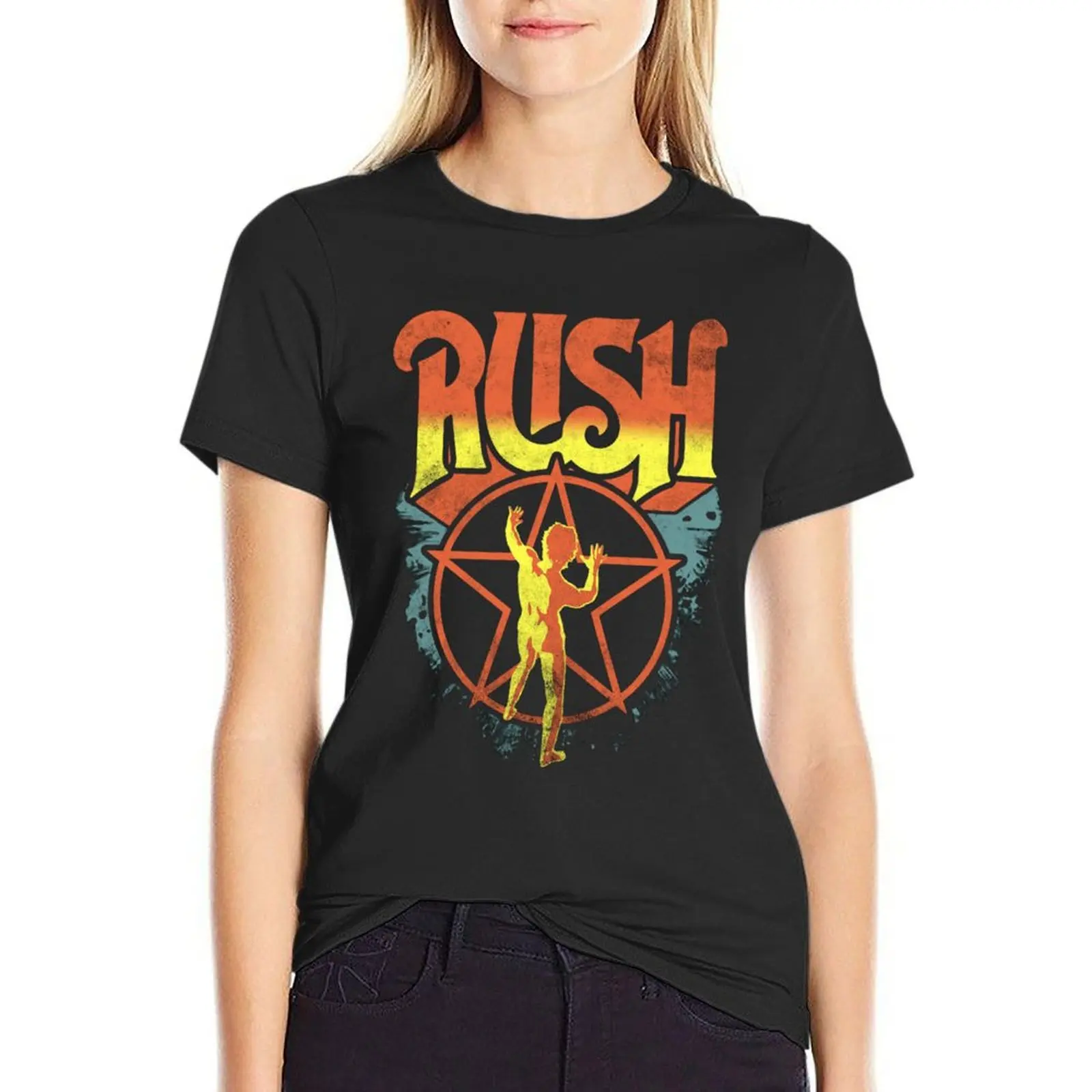 Rush Of T-Shirt blanks shirts graphic tees customs korean Women's clothes